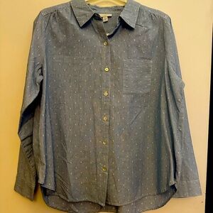 J. Jill cotton blouse. Great casual top with jeans or a blazer